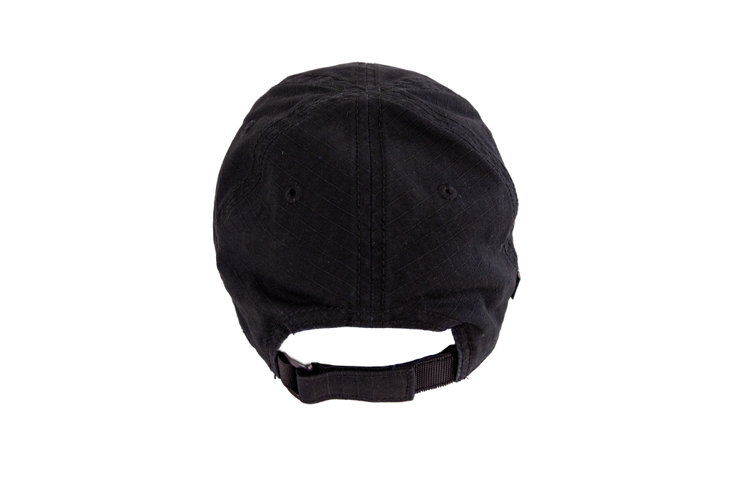 Black cap on a white background