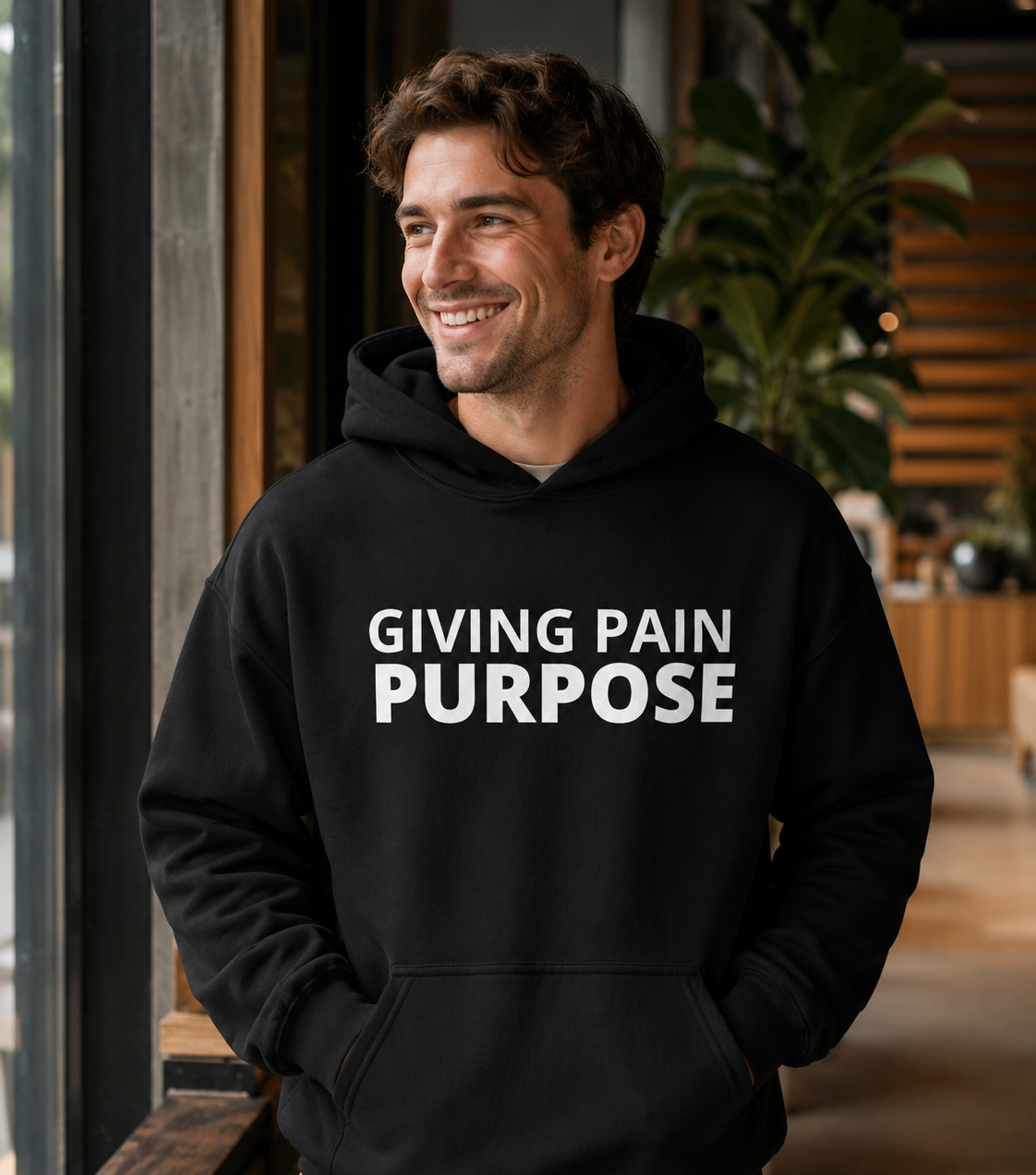 The Purpose Hoodie Black