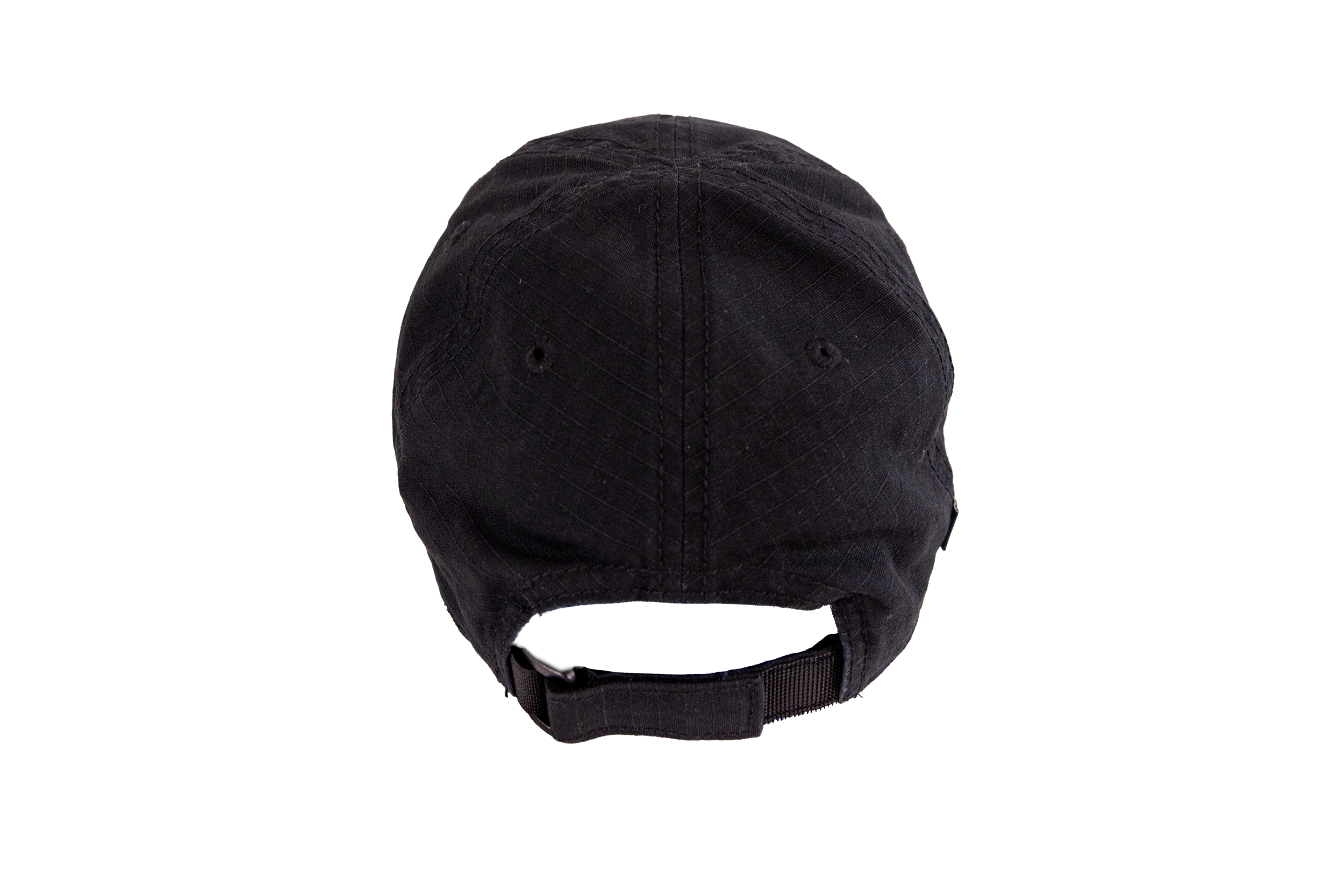 Black cap on a white background