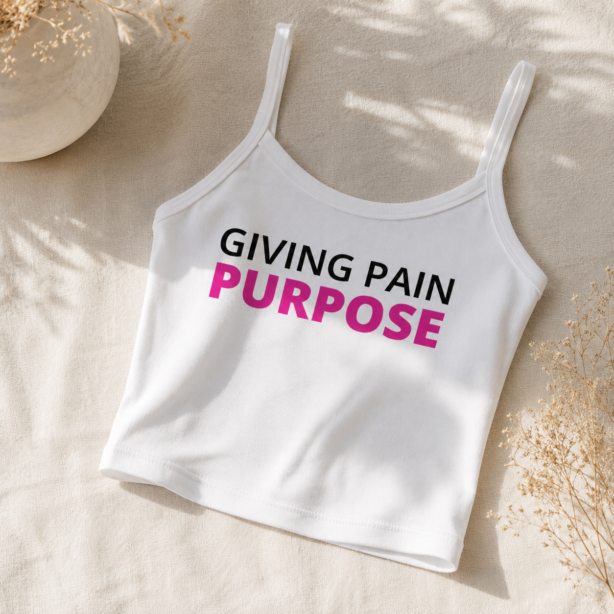 The purpose tank